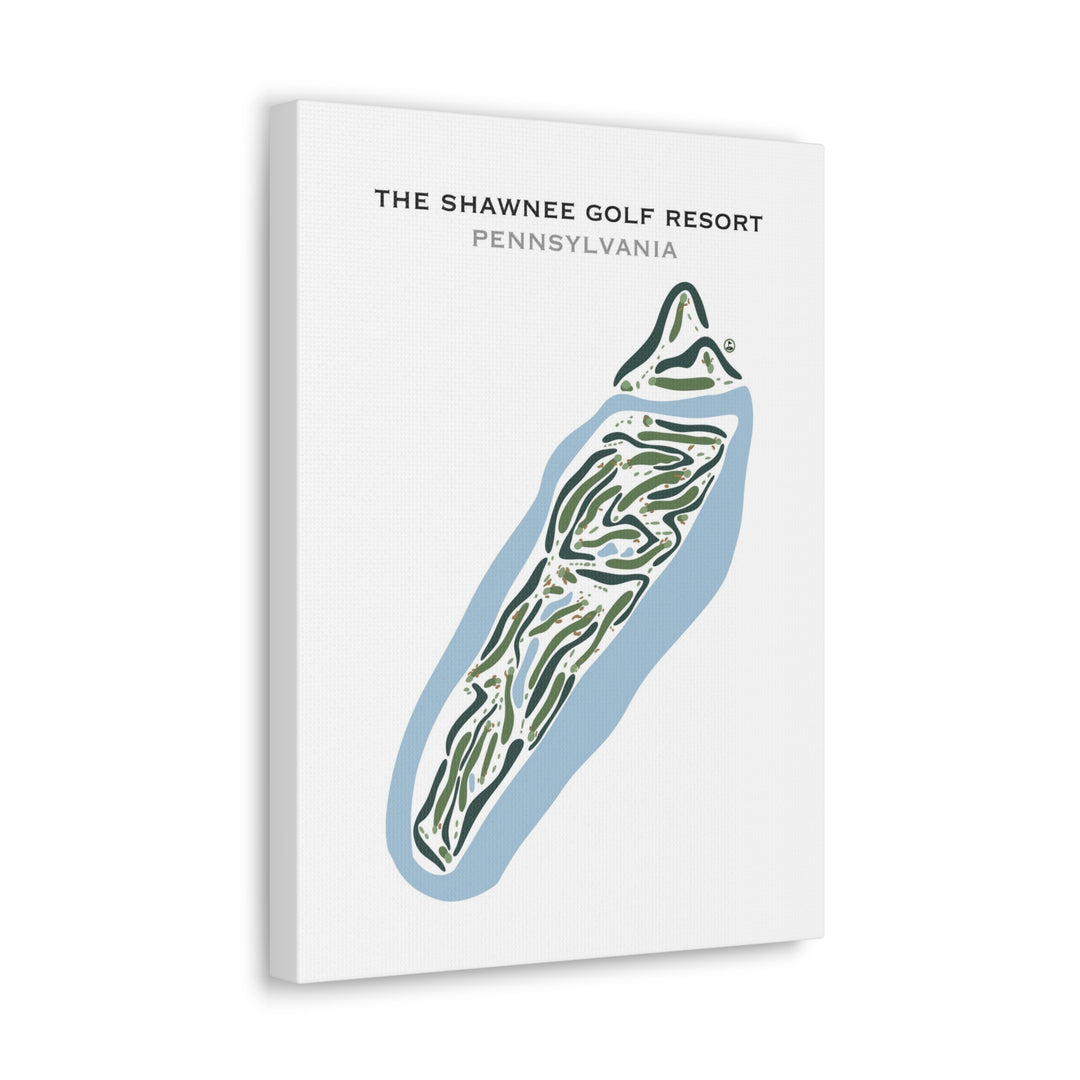 The Shawnee Golf Resort, Pennsylvania - Printed Golf Courses