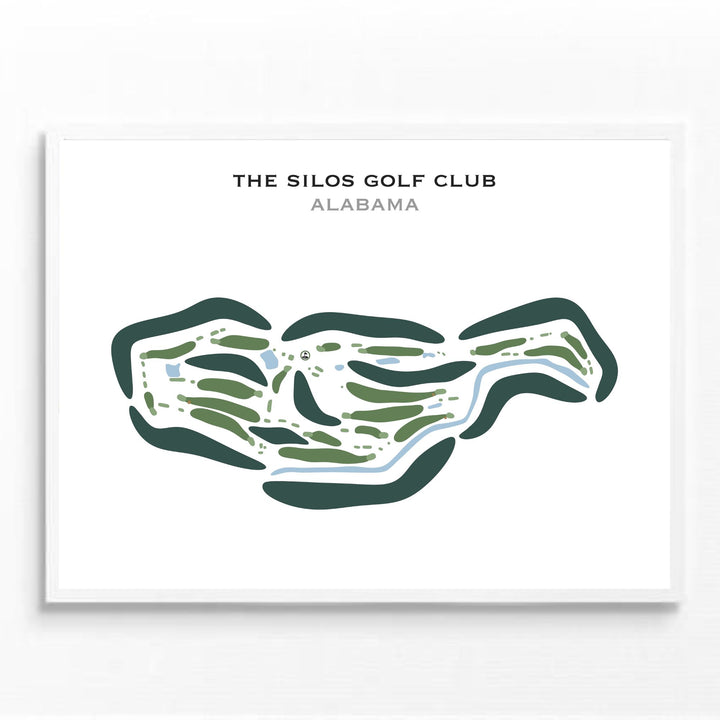 The Silos Golf Club, Alabama - Printed Golf Courses