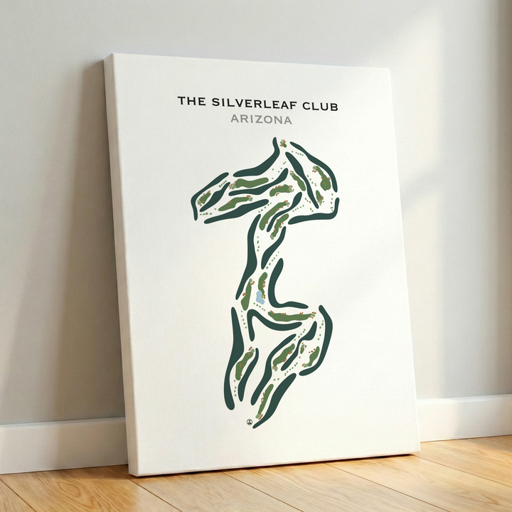 The Silverleaf Club, Arizona - Printed Golf Course