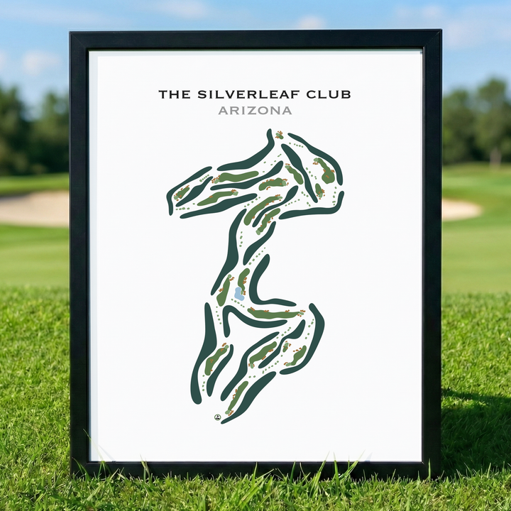 The Silverleaf Club, Arizona - Printed Golf Course