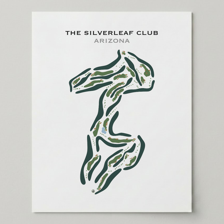 The Silverleaf Club, Arizona - Printed Golf Course