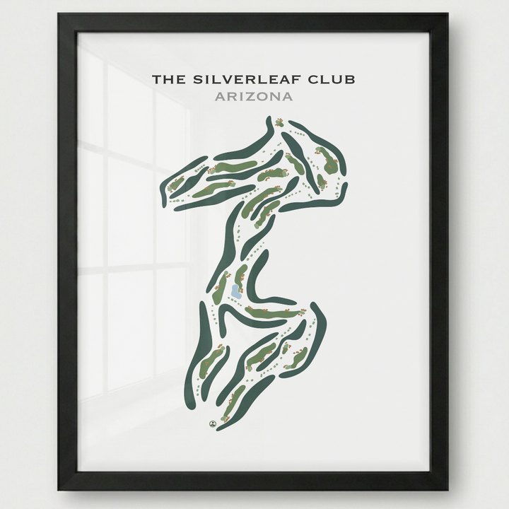 The Silverleaf Club, Arizona - Printed Golf Course