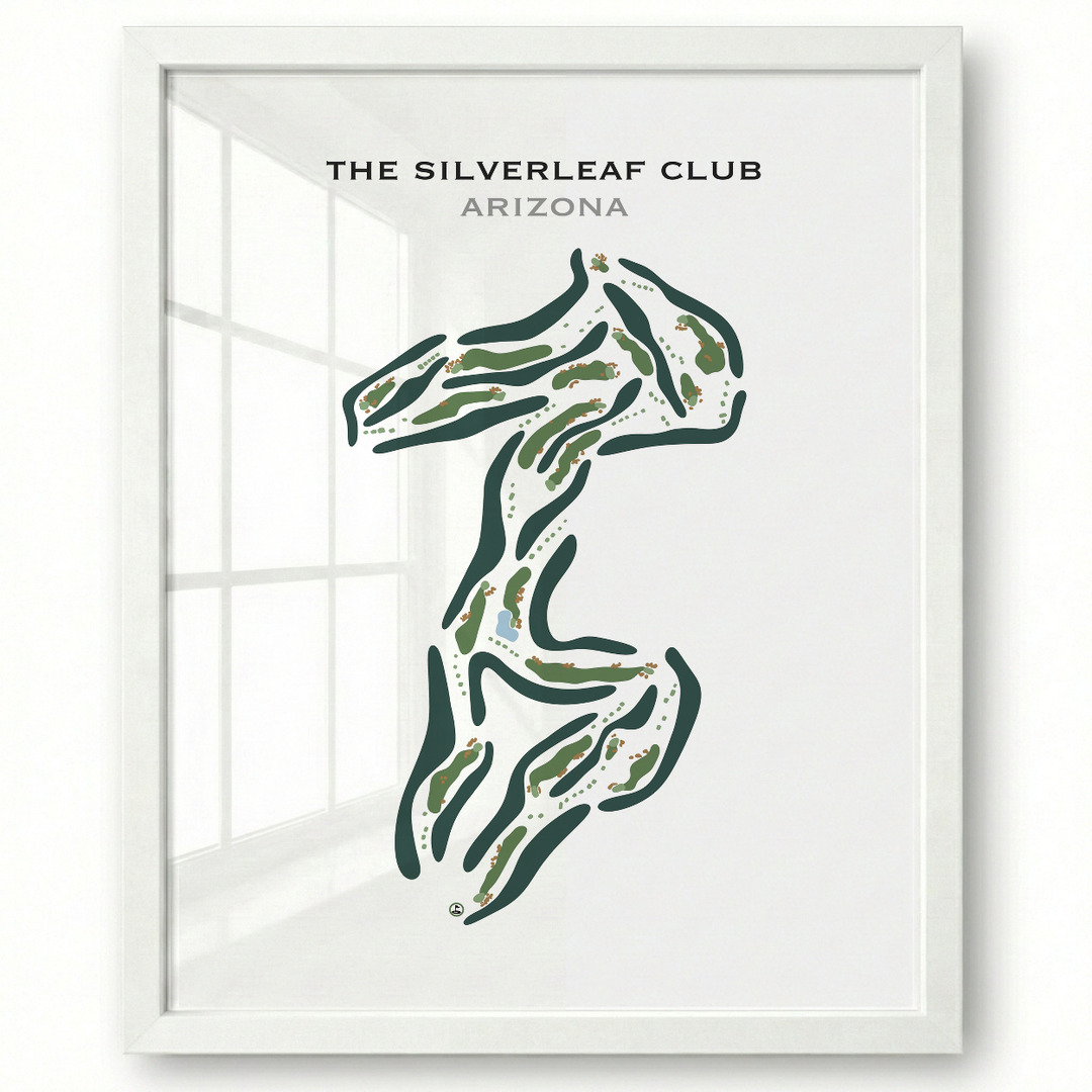 The Silverleaf Club, Arizona - Printed Golf Course