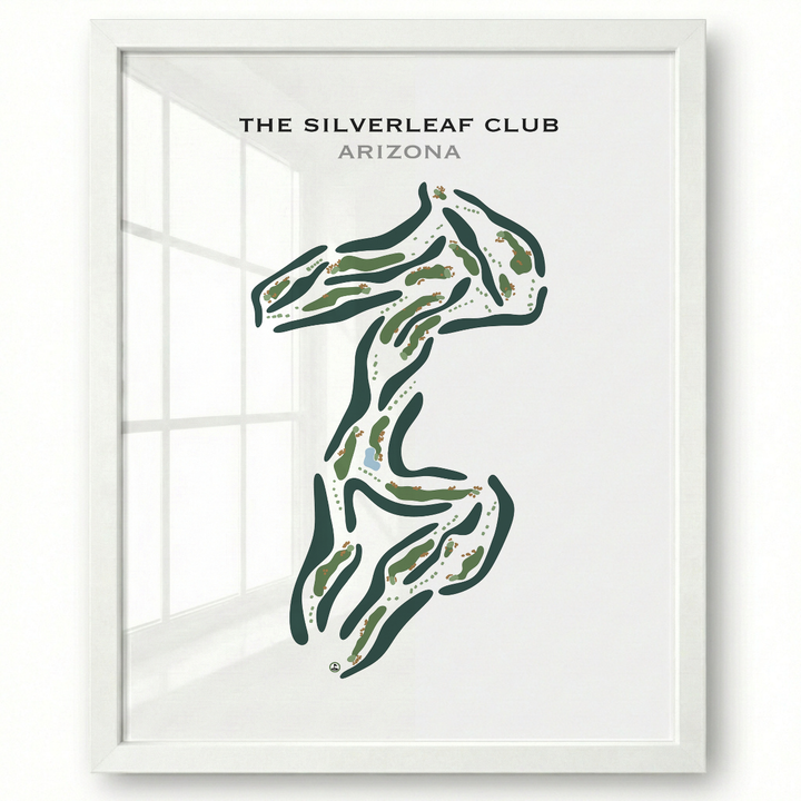 The Silverleaf Club, Arizona - Printed Golf Course