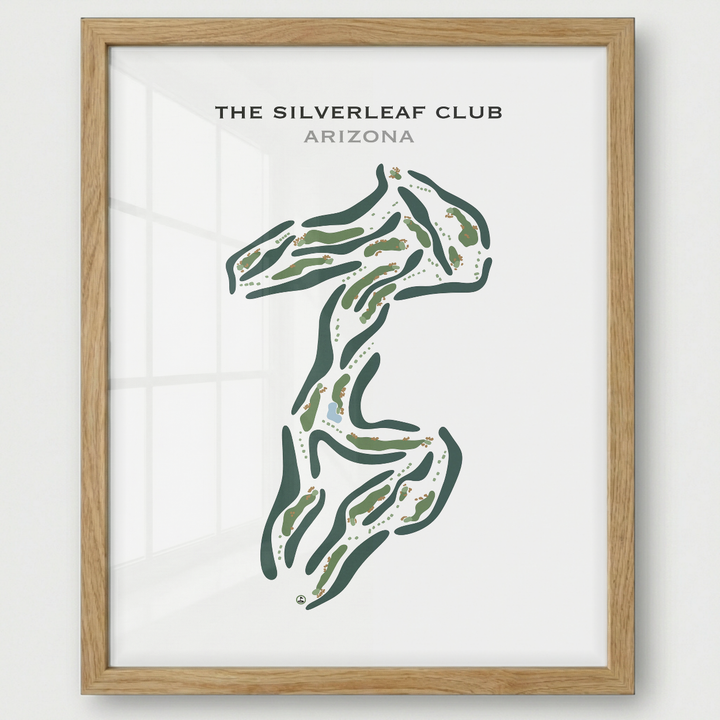 The Silverleaf Club, Arizona - Printed Golf Course
