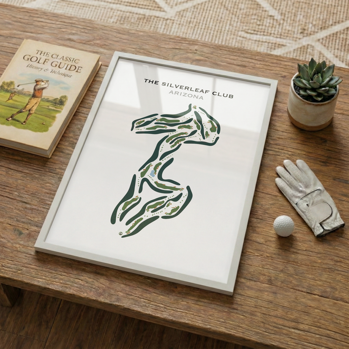 The Silverleaf Club, Arizona - Printed Golf Course