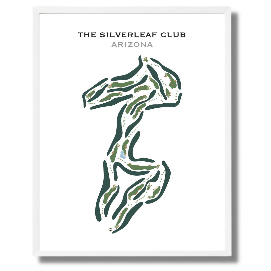 The Silverleaf Club, Arizona - Printed Golf Course