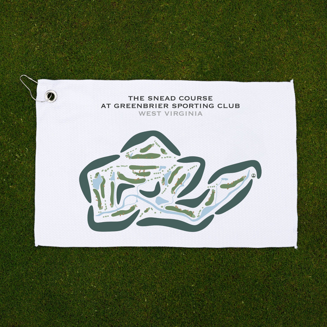 The Snead Course at The Greenbrier Sporting Club, West Virginia - Printed Golf Courses