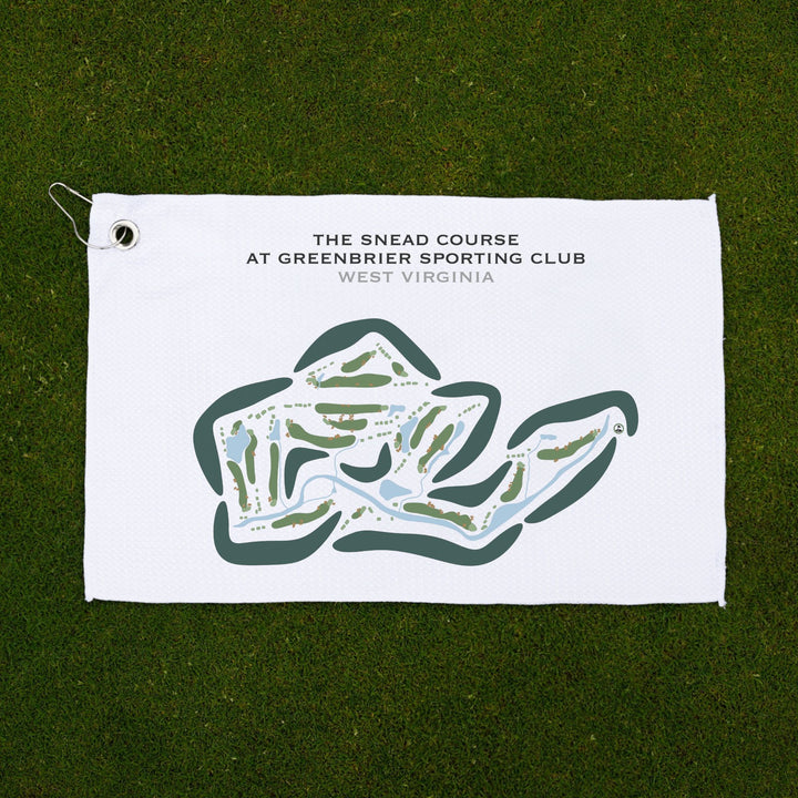 The Snead Course at The Greenbrier Sporting Club, West Virginia - Printed Golf Courses
