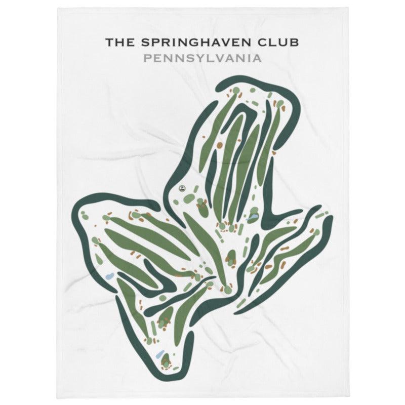 The Springhaven Club, Pennsylvania - Printed Golf Courses - Golf Course Prints