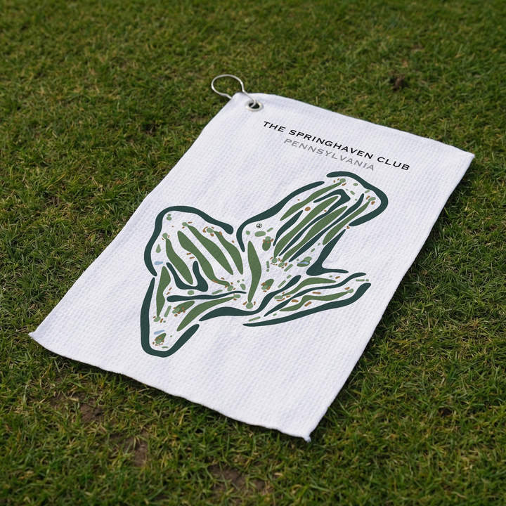 The Springhaven Club, Pennsylvania - Printed Golf Courses