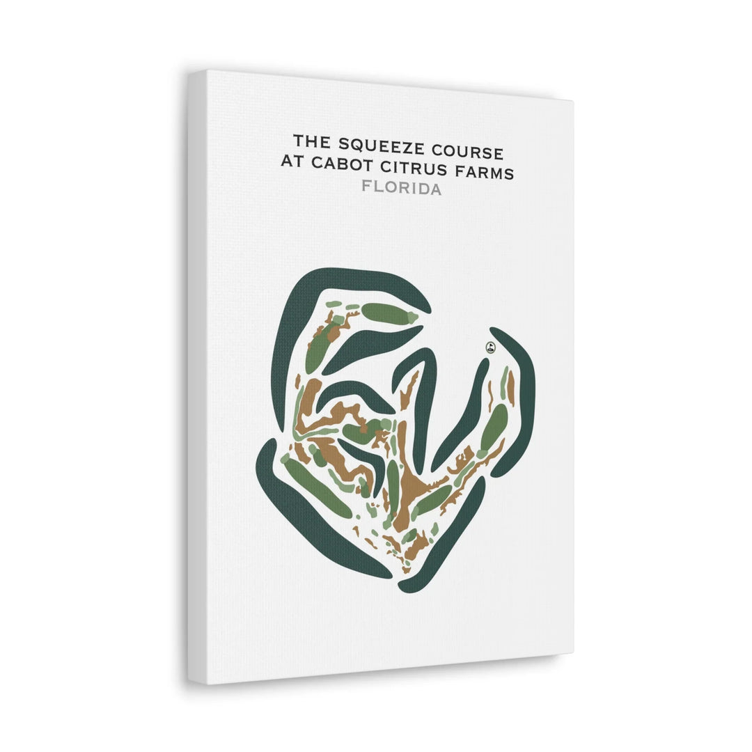 The Squeeze Course at Cabot Citrus Farms, Florida - Printed Golf Courses