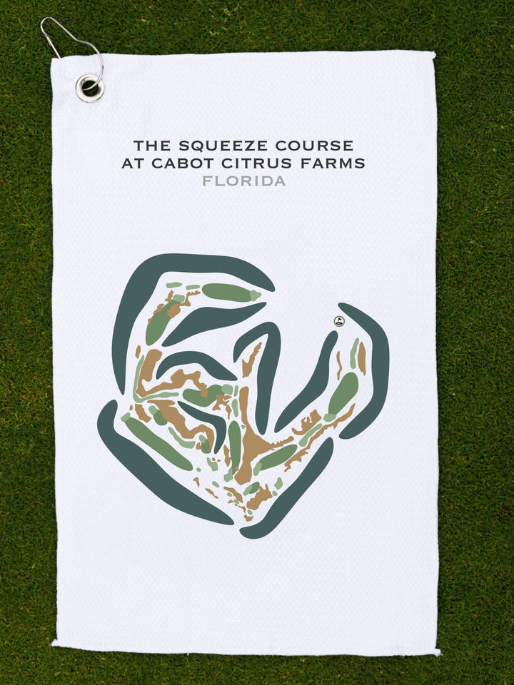 The Squeeze Course at Cabot Citrus Farms, Florida - Printed Golf Courses