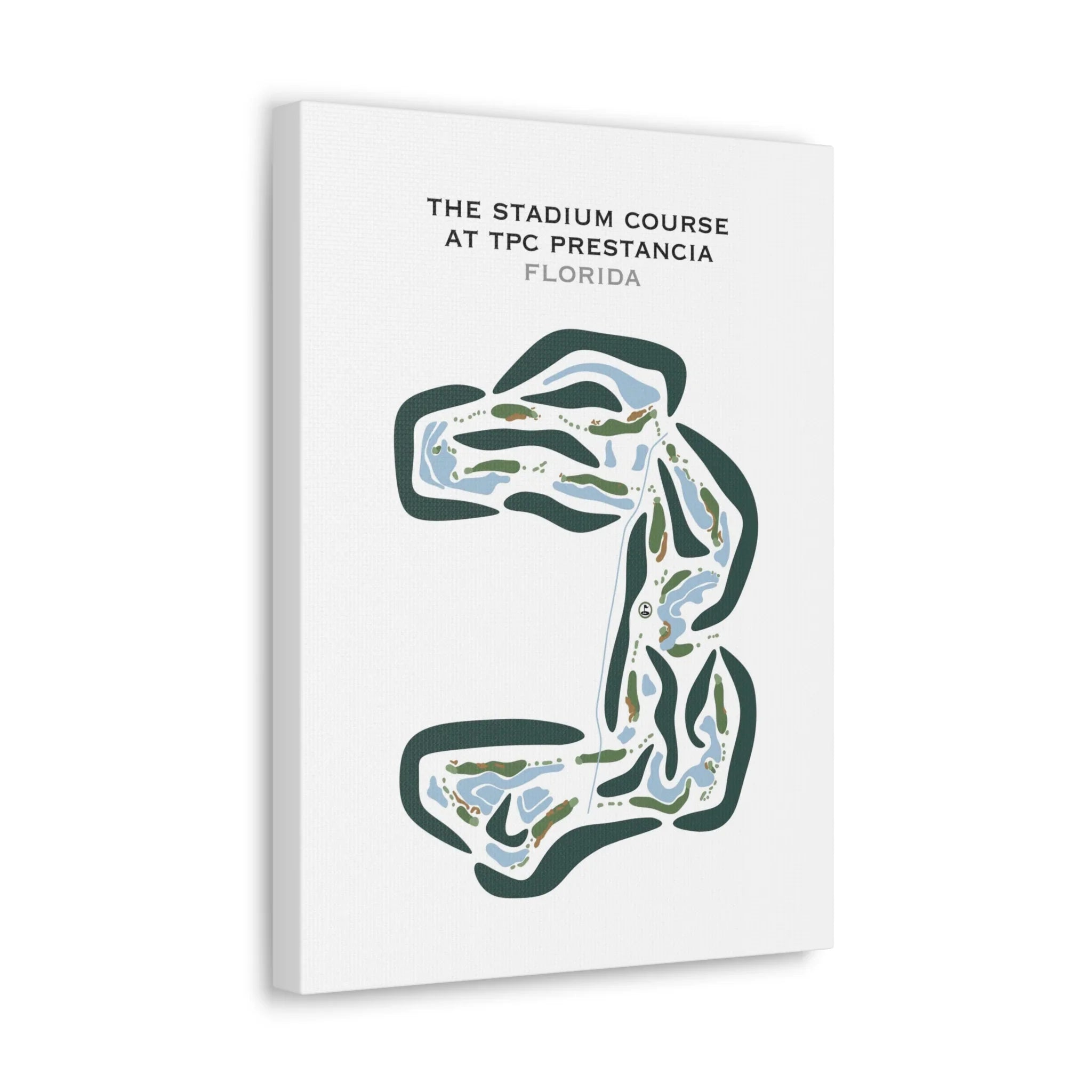 Buy the best printed golf course - The Stadium Course At TPC Prestancia Flo 1