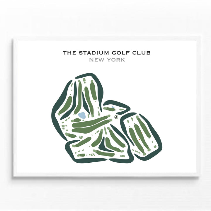 Stadium Golf Club, New York - Printed Golf Courses