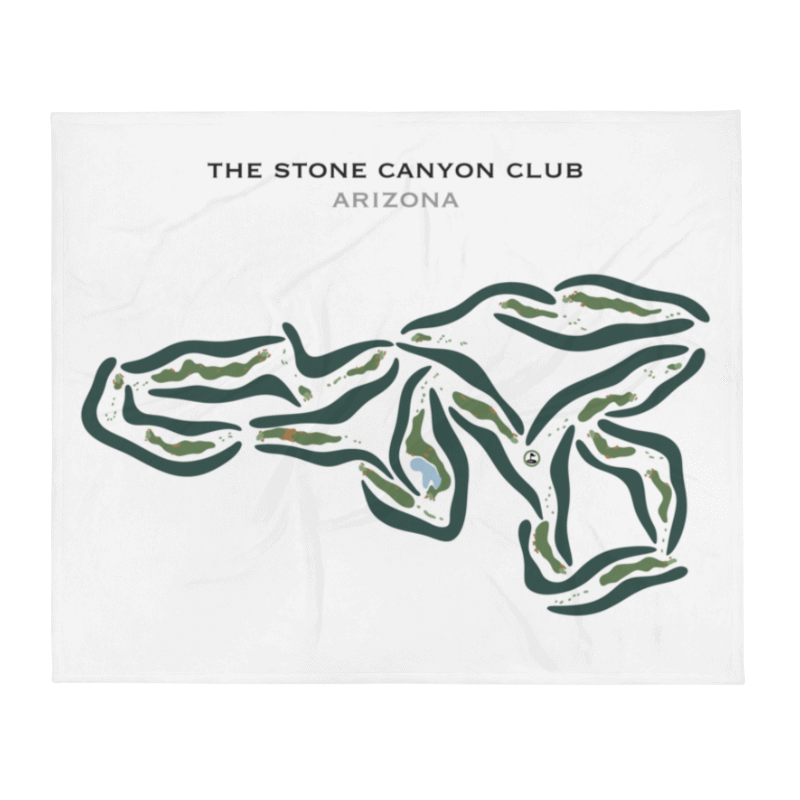 The Stone Canyon Club, Arizona - Printed Golf Courses