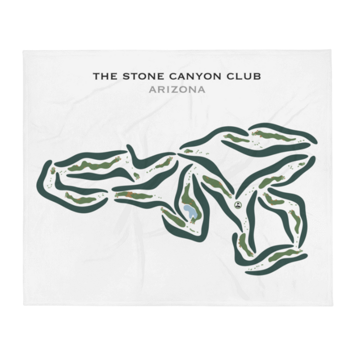 The Stone Canyon Club, Arizona - Printed Golf Courses