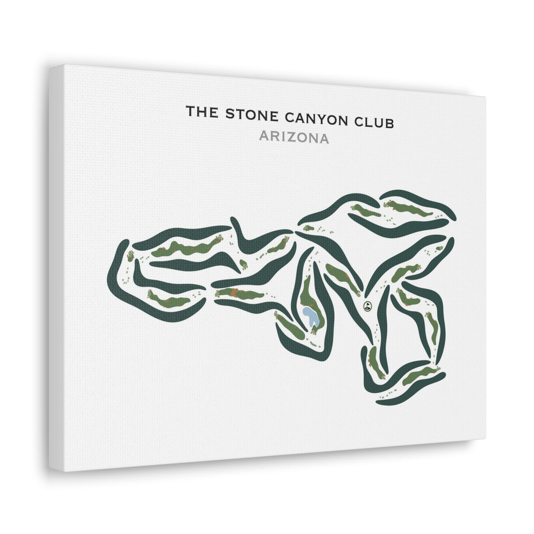 The Stone Canyon Club, Arizona - Printed Golf Courses