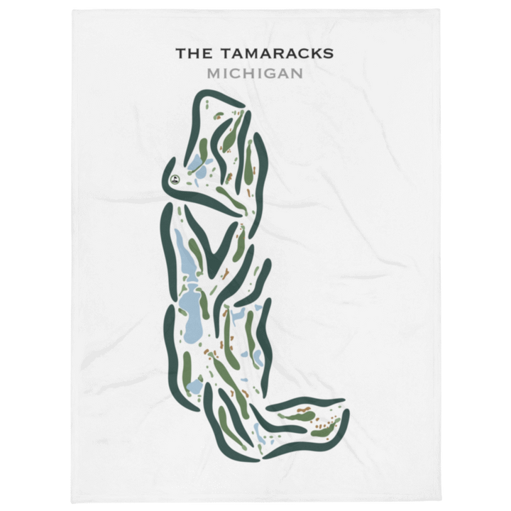 The Tamaracks, Michigan - Printed Golf Courses