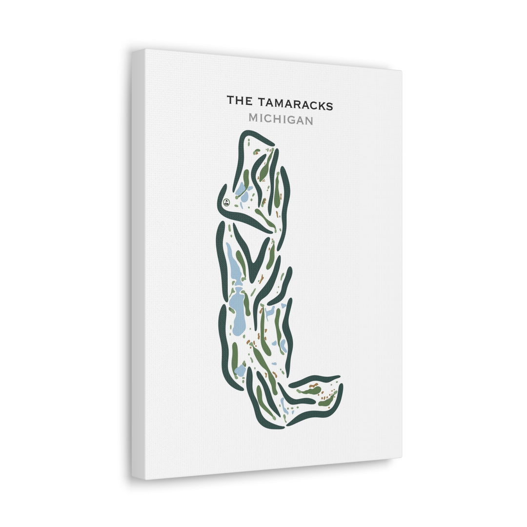 The Tamaracks, Michigan - Printed Golf Courses