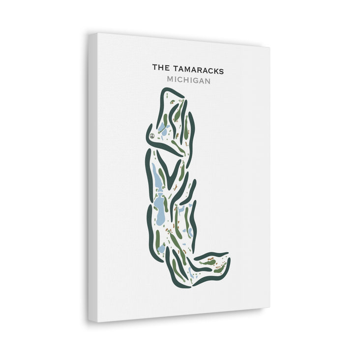 The Tamaracks, Michigan - Printed Golf Courses