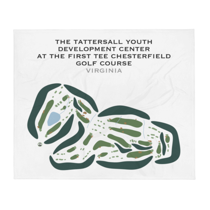 The Tattersall Youth Development Center at The First Tee Chesterfield Golf Course, Virginia - Printed Golf Courses