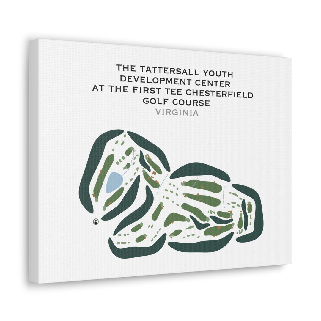 The Tattersall Youth Development Center at The First Tee Chesterfield Golf Course, Virginia - Printed Golf Courses