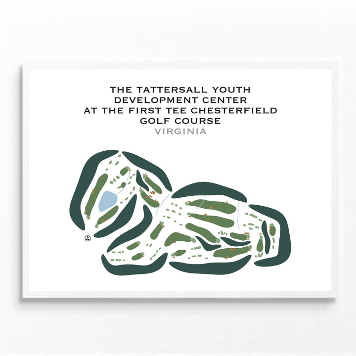 The Tattersall Youth Development Center at The First Tee Chesterfield Golf Course, Virginia - Printed Golf Courses