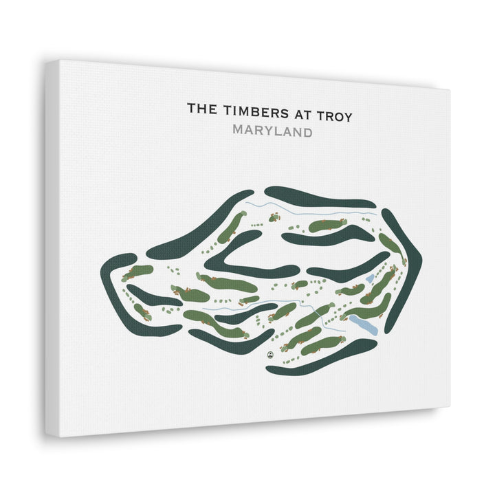 The Timbers At Troy, Maryland - Printed Golf Courses