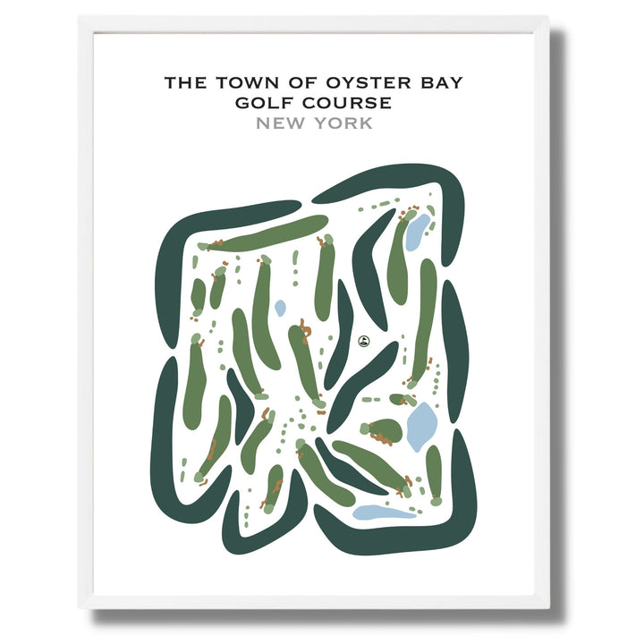 Town of Oyster Bay Golf Course, New York - Printed Golf Courses