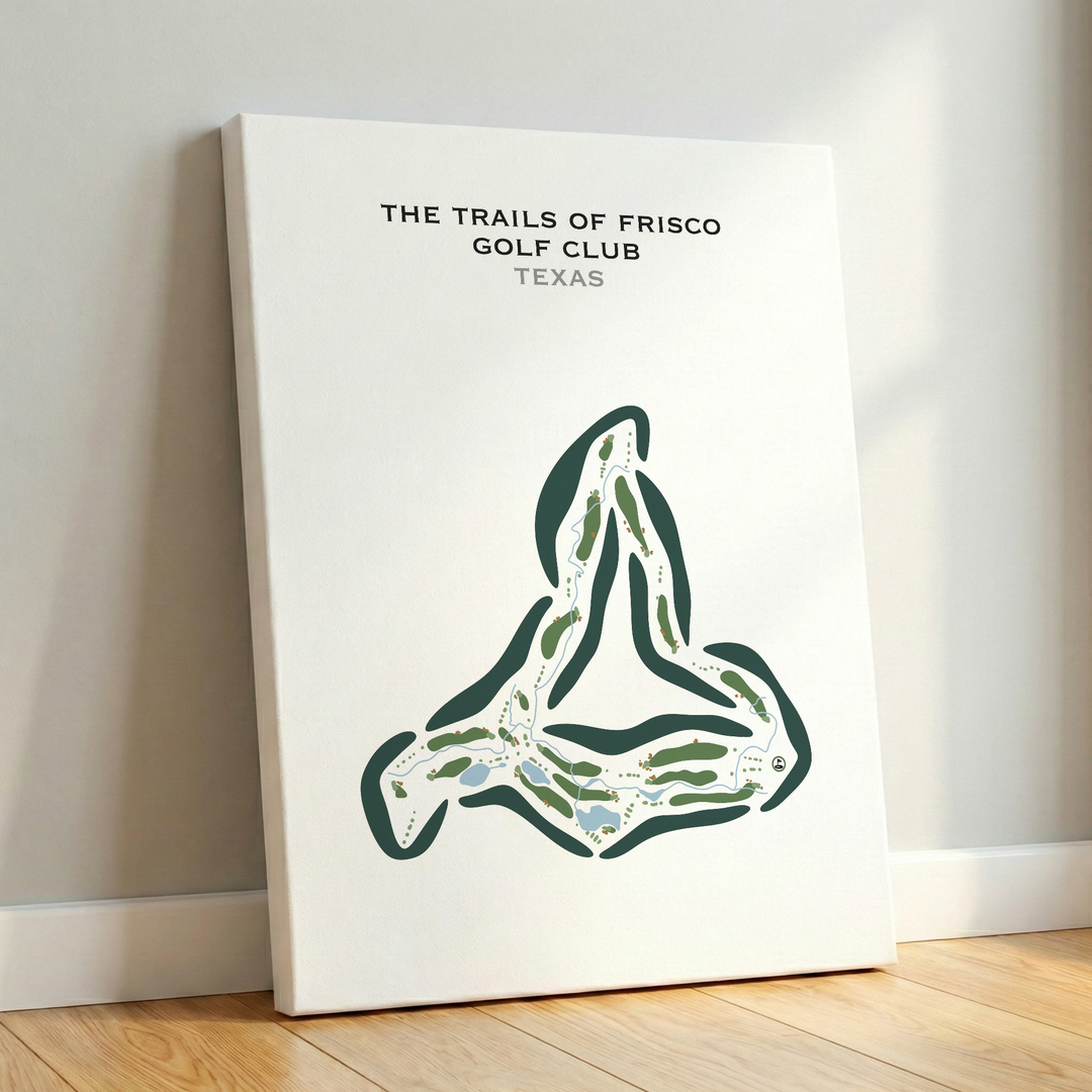 The Trails of Frisco Golf Club, Texas - Printed Golf Courses