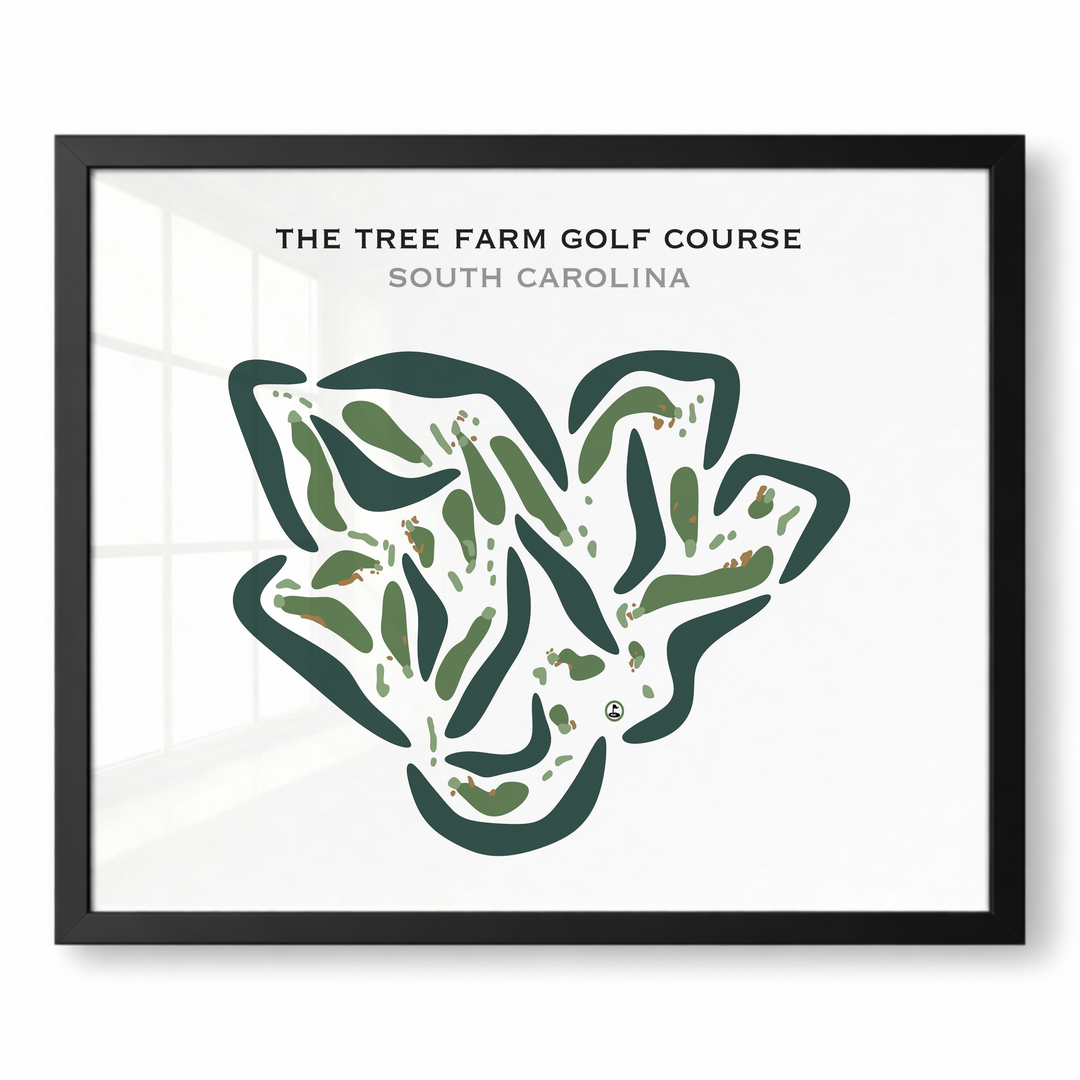 The Tree Farm Golf Course, South Carolina - Printed Golf Courses