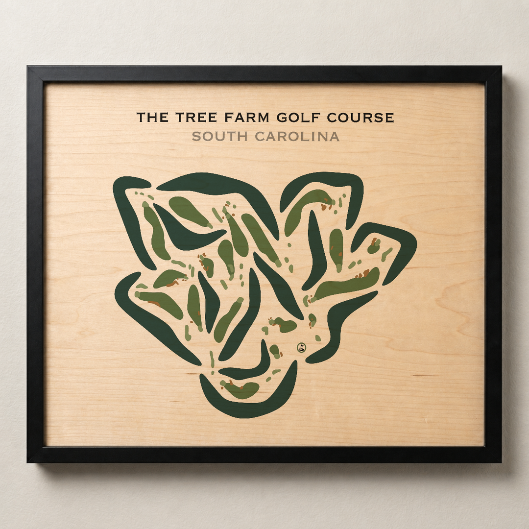 The Tree Farm Golf Course, South Carolina - Printed Golf Courses