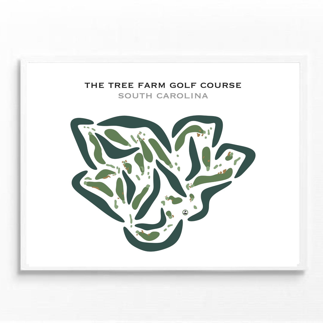 The Tree Farm Golf Course, South Carolina - Printed Golf Courses