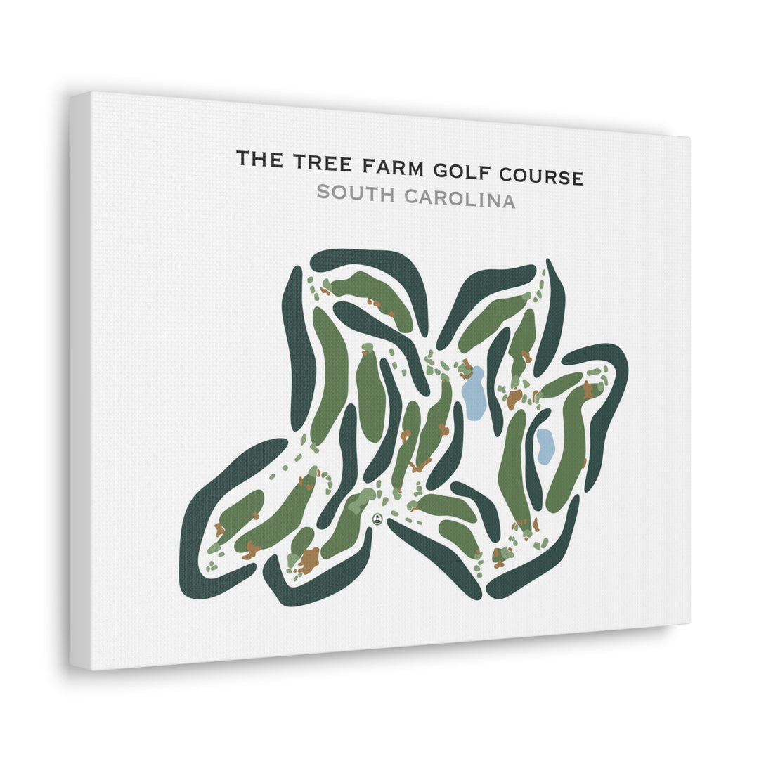 The Tree Farm Golf Course, South Carolina - Printed Golf Courses