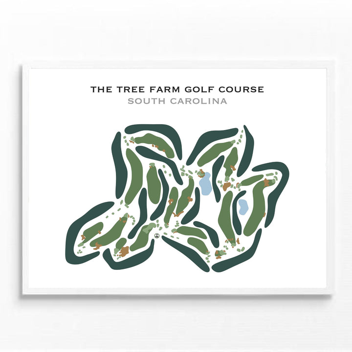 The Tree Farm Golf Course, South Carolina - Printed Golf Courses