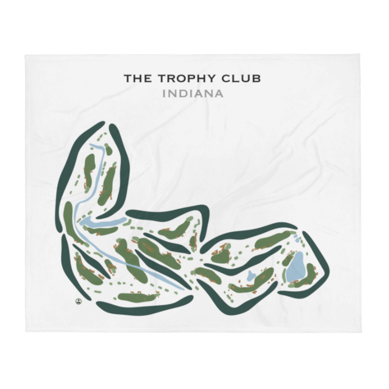 The Trophy Club, Indiana - Printed Golf Courses