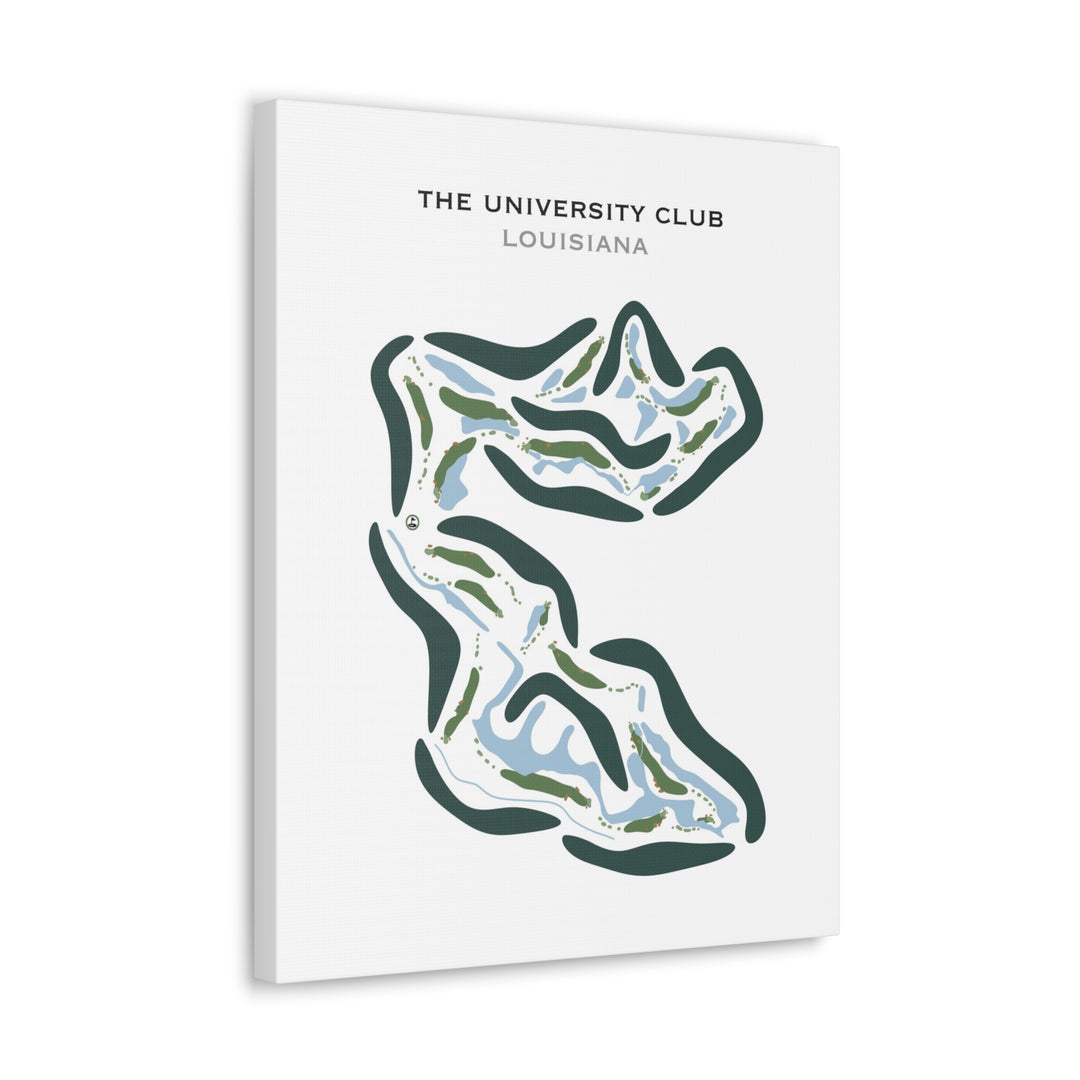 The University Club, Louisiana - Printed Golf Courses