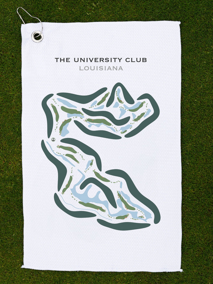 The University Club, Louisiana - Printed Golf Courses