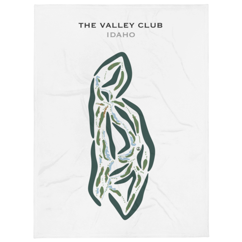 The Valley Club, Idaho - Printed Golf Courses