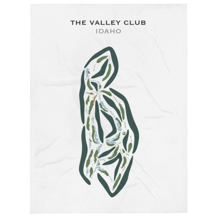 The Valley Club, Idaho - Printed Golf Courses