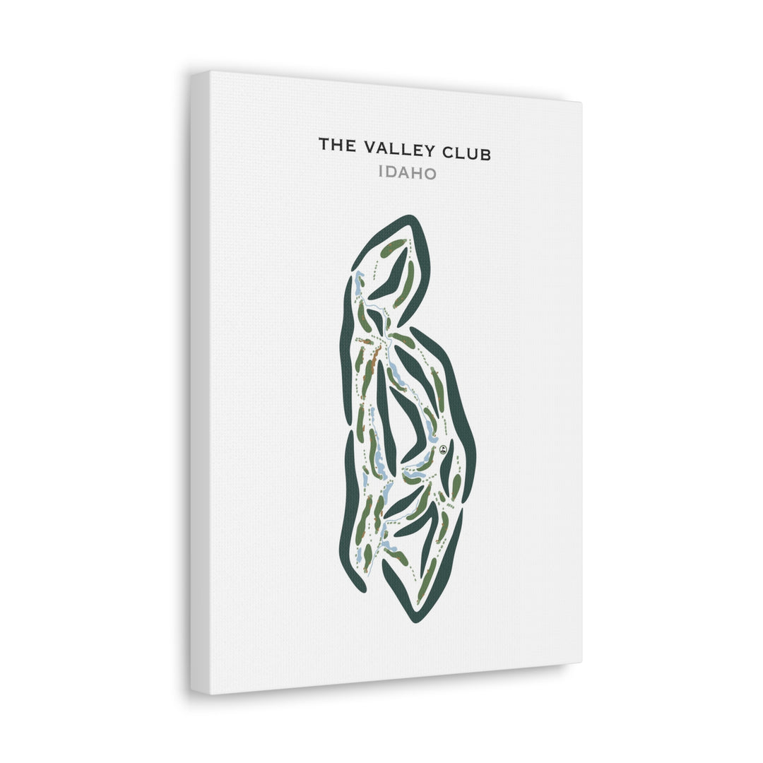 The Valley Club, Idaho - Printed Golf Courses