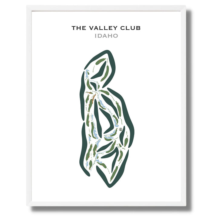 The Valley Club, Idaho - Printed Golf Courses