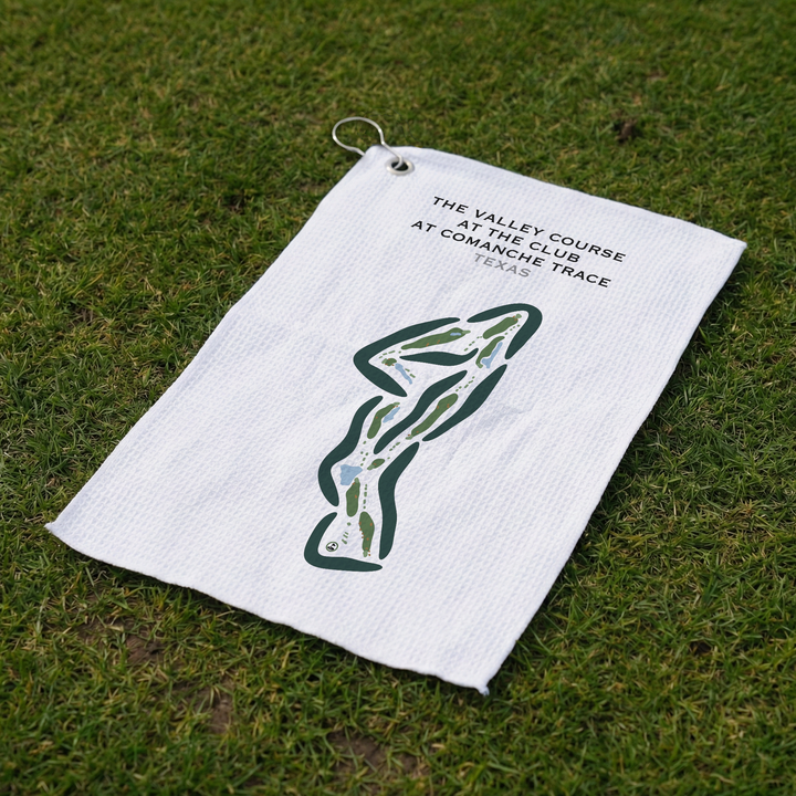 The Valley Course at The Club At Comanche Trace, Texas - Printed Golf Courses