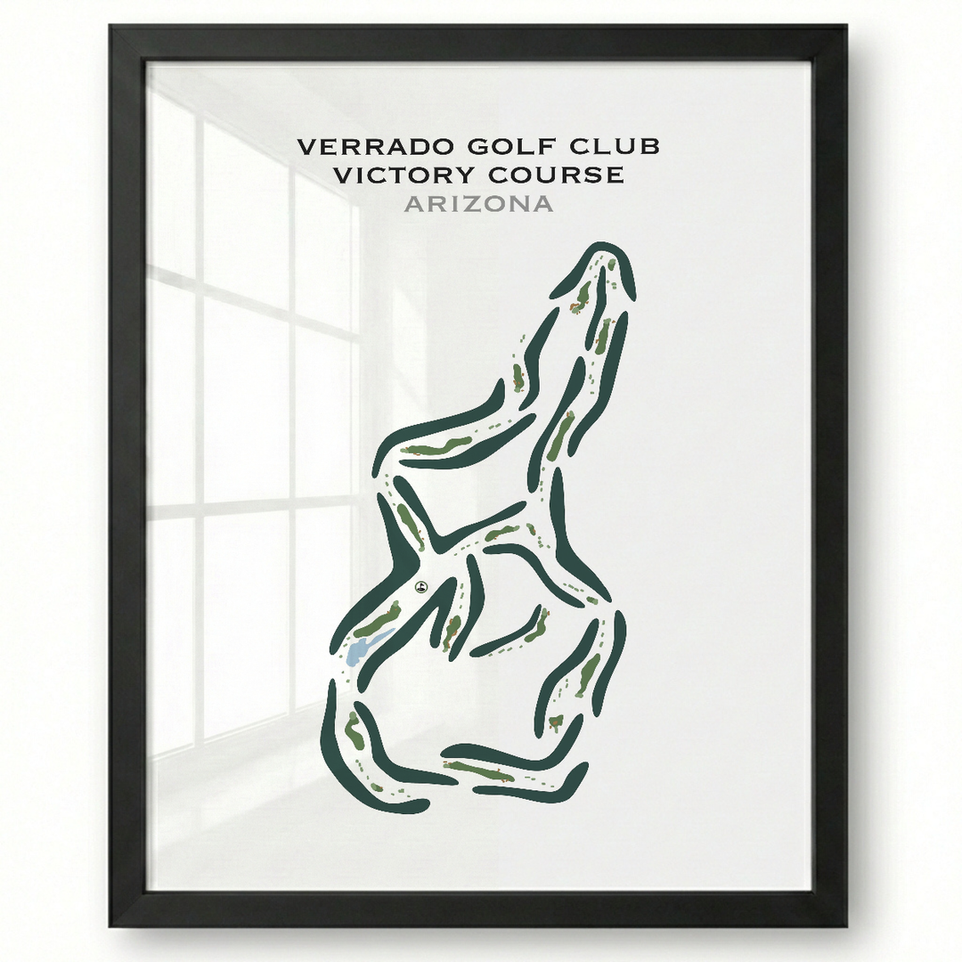 The Victory Course, Verrado Golf Club, Arizona - Printed Golf Course