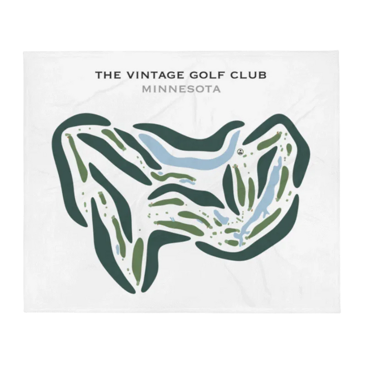The Vintage Golf Club, Minnesota - Printed Golf Courses