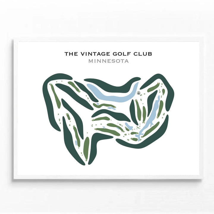 The Vintage Golf Club, Minnesota - Printed Golf Courses