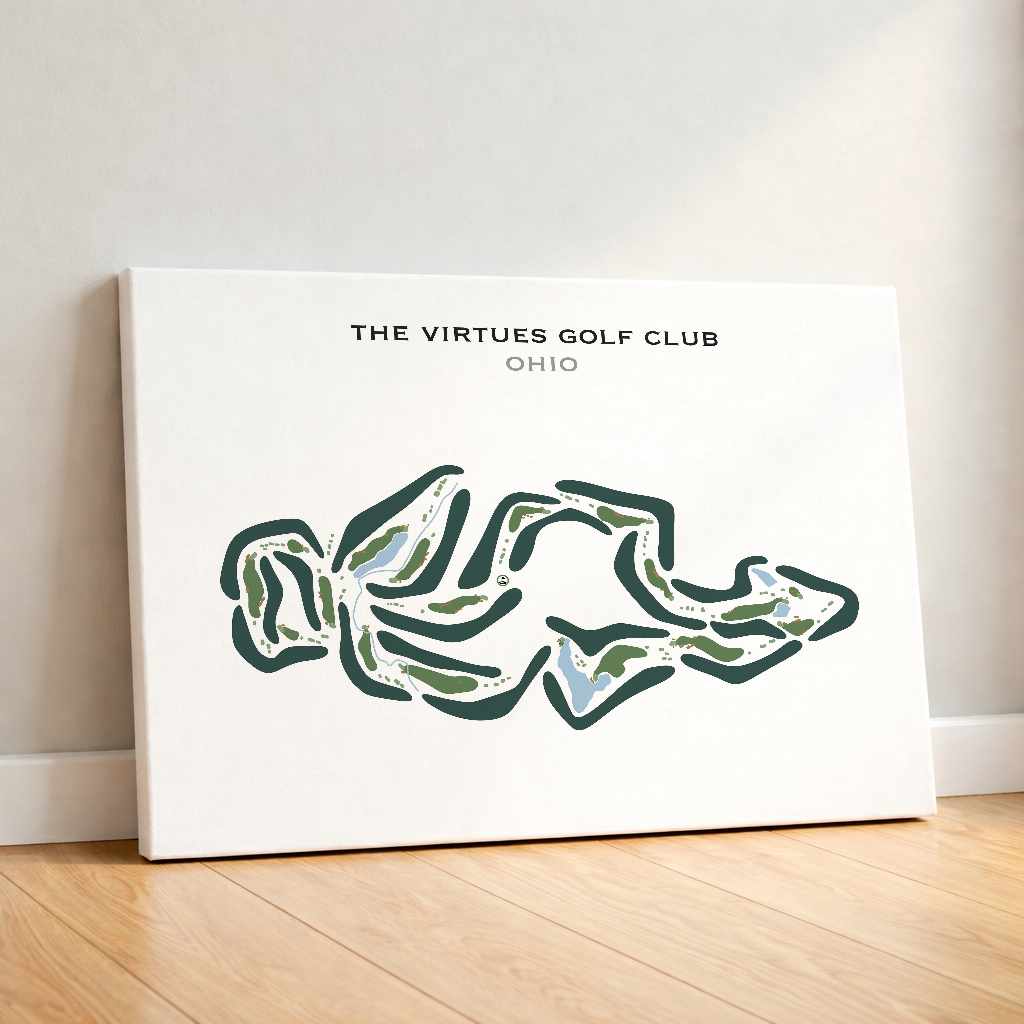 The Virtues Golf Club, Ohio - Printed Golf Courses