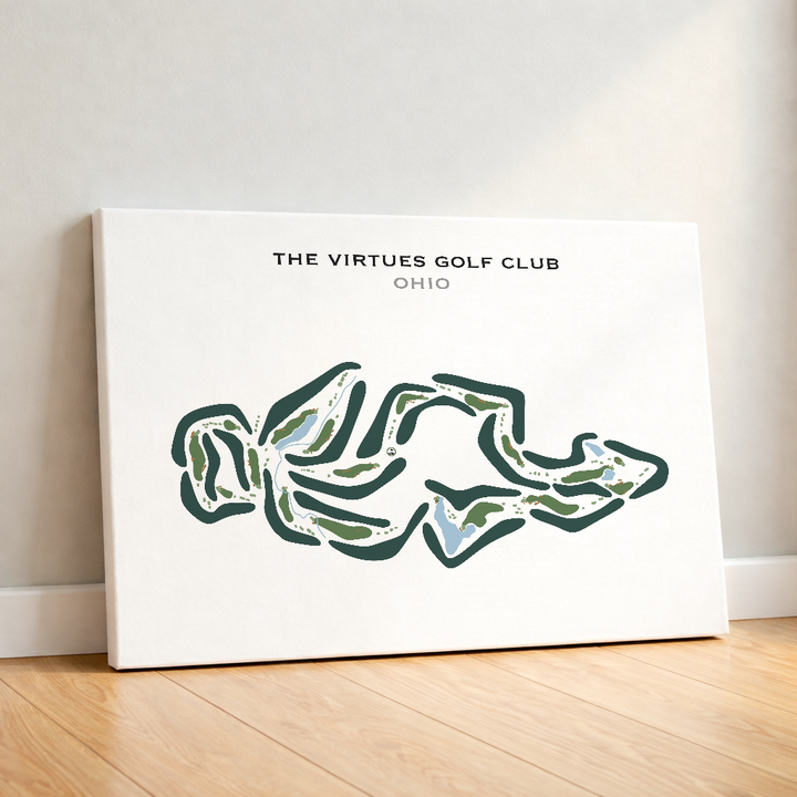 The Virtues Golf Club, Ohio - Printed Golf Courses