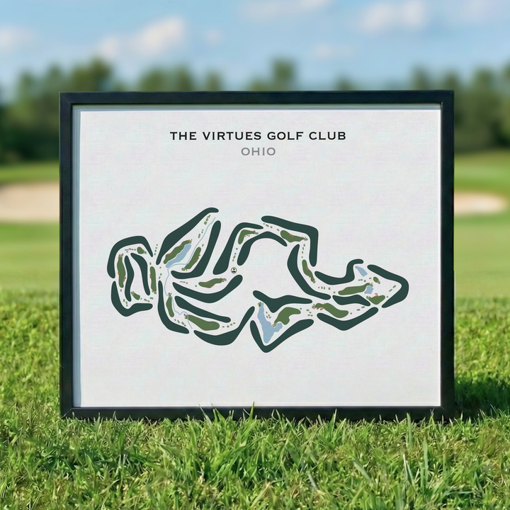 The Virtues Golf Club, Ohio - Printed Golf Courses